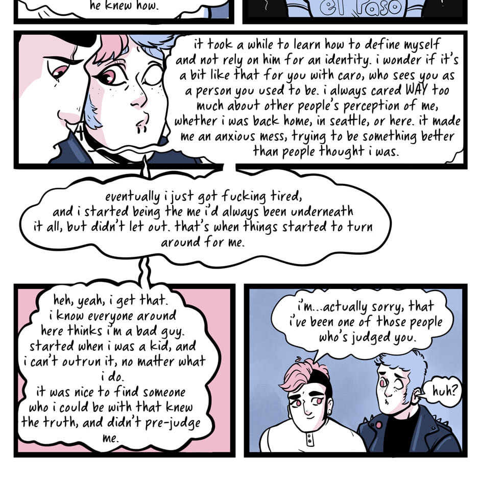 Seemingly Dark Chapter 14.6 page 8 - 