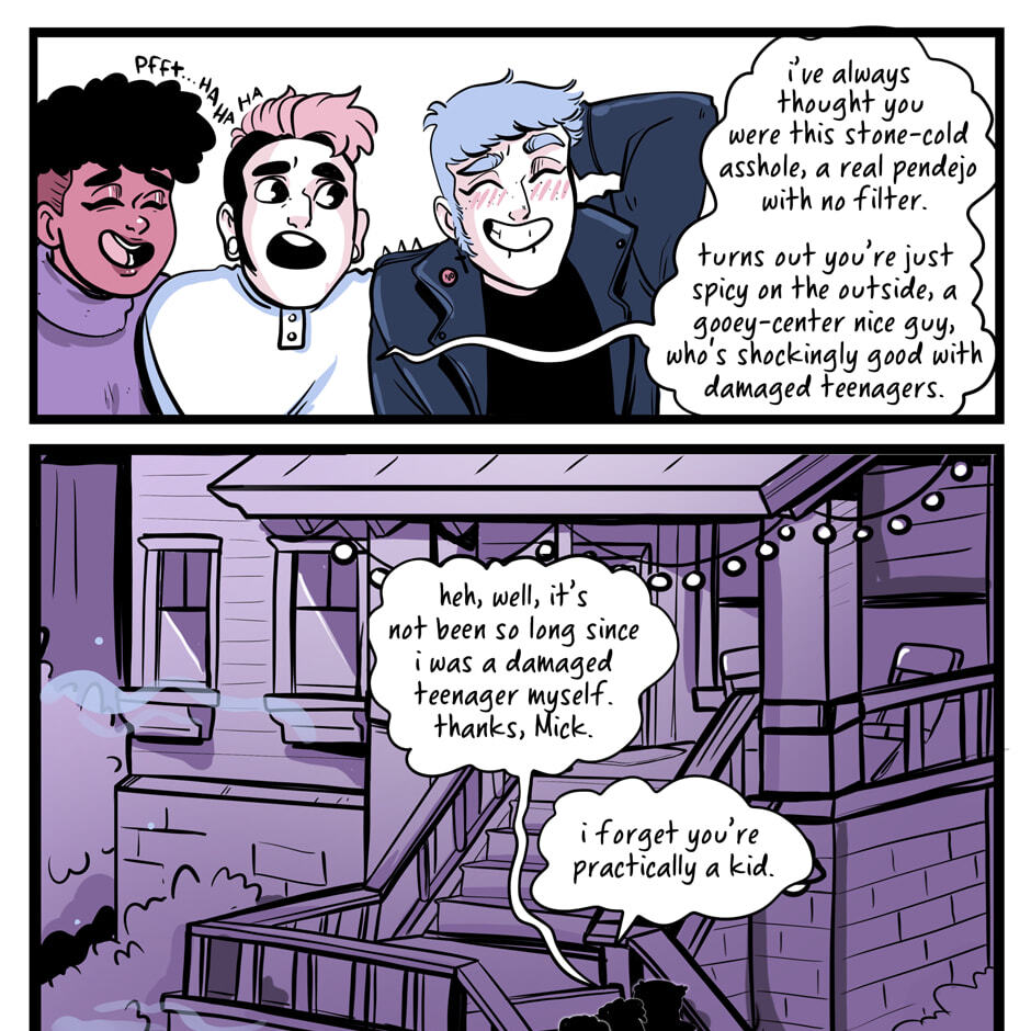 Seemingly Dark Chapter 14.6 page 9 - 