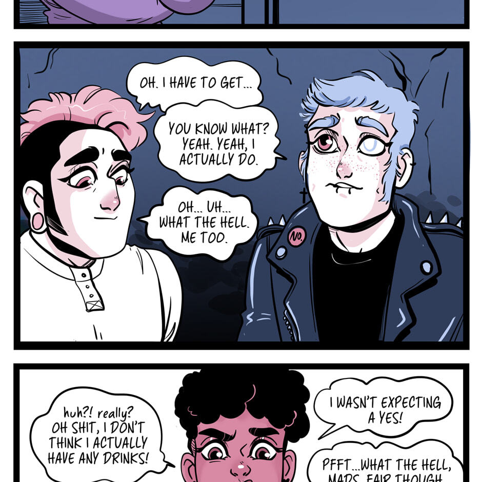 Seemingly Dark Chapter 14.7 page 3 - 