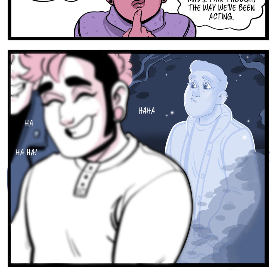 Seemingly Dark Chapter 14.7 page 4 - 