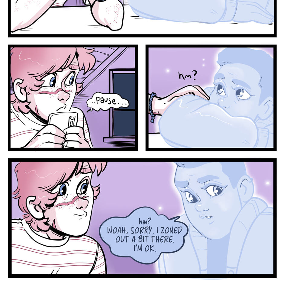 Seemingly Dark Chapter 14.7 page 8 - 