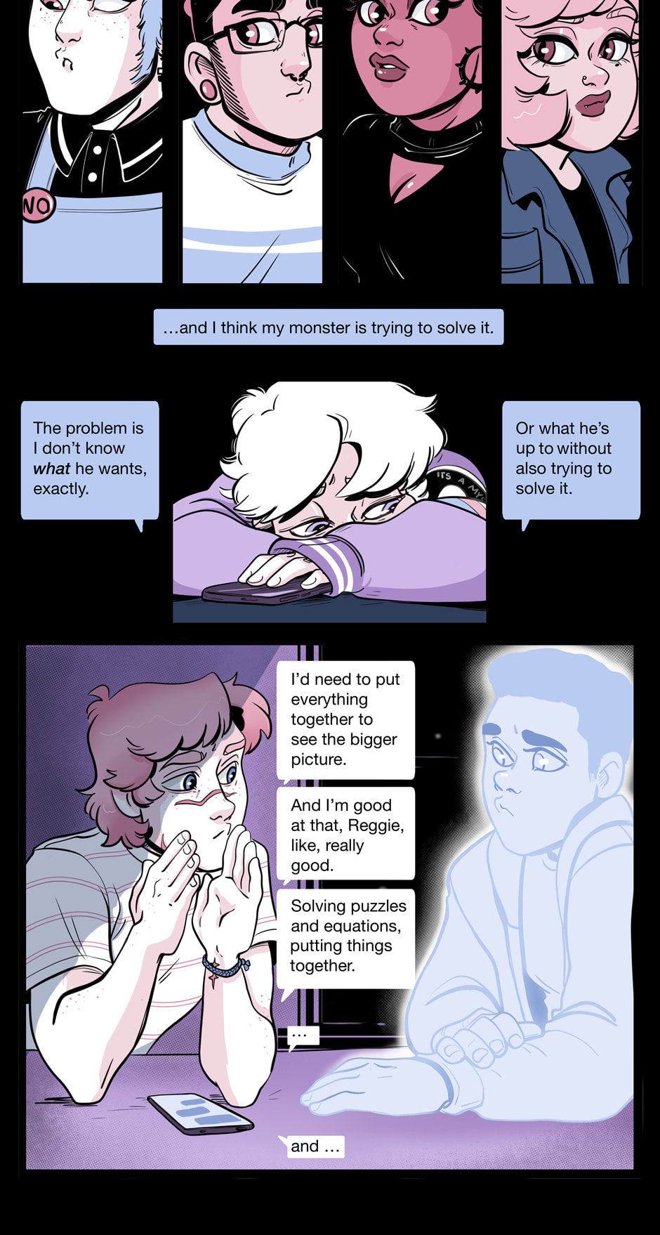 Seemingly Dark Chapter 14.8 page 2 - 