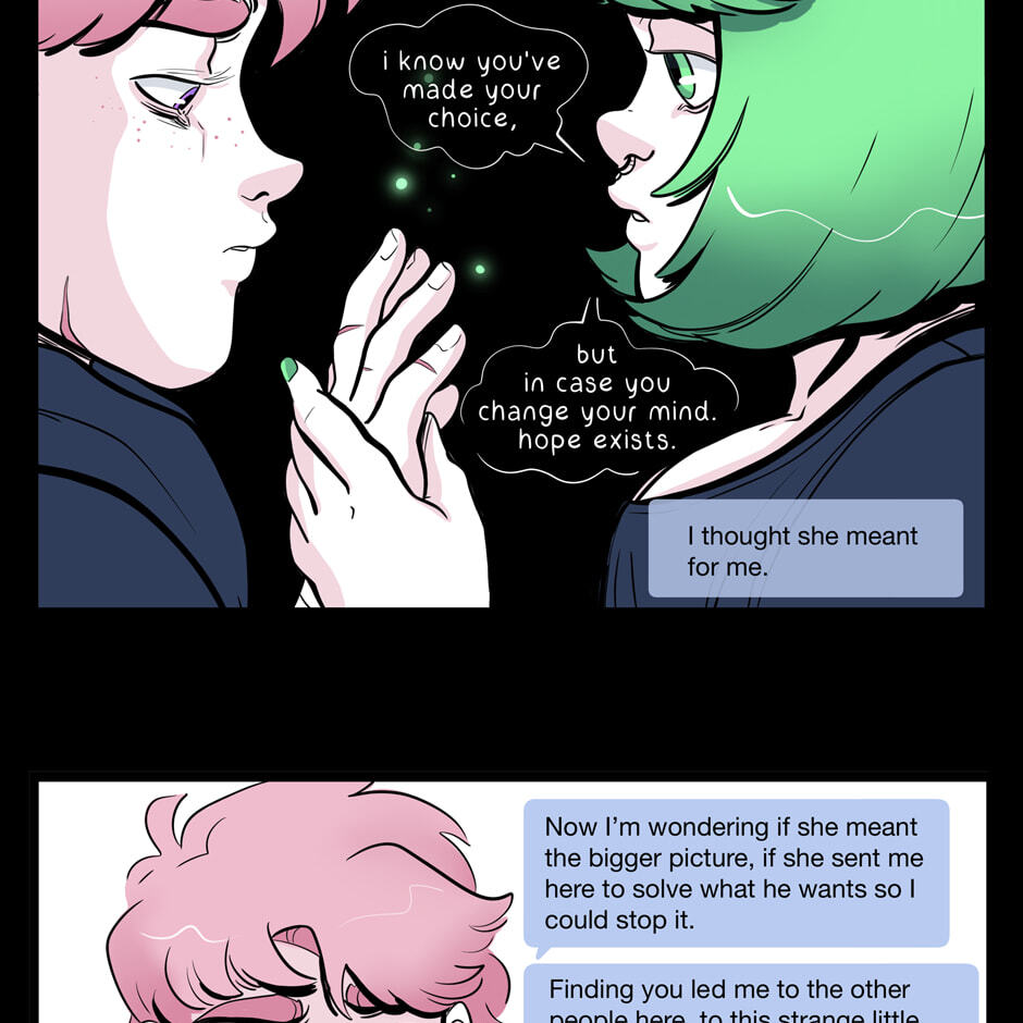 Seemingly Dark Chapter 14.8 page 5 - 