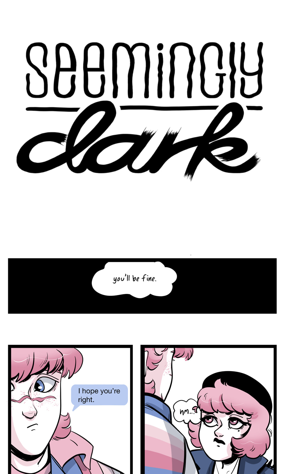 Seemingly Dark Chapter 14 page 1 - 