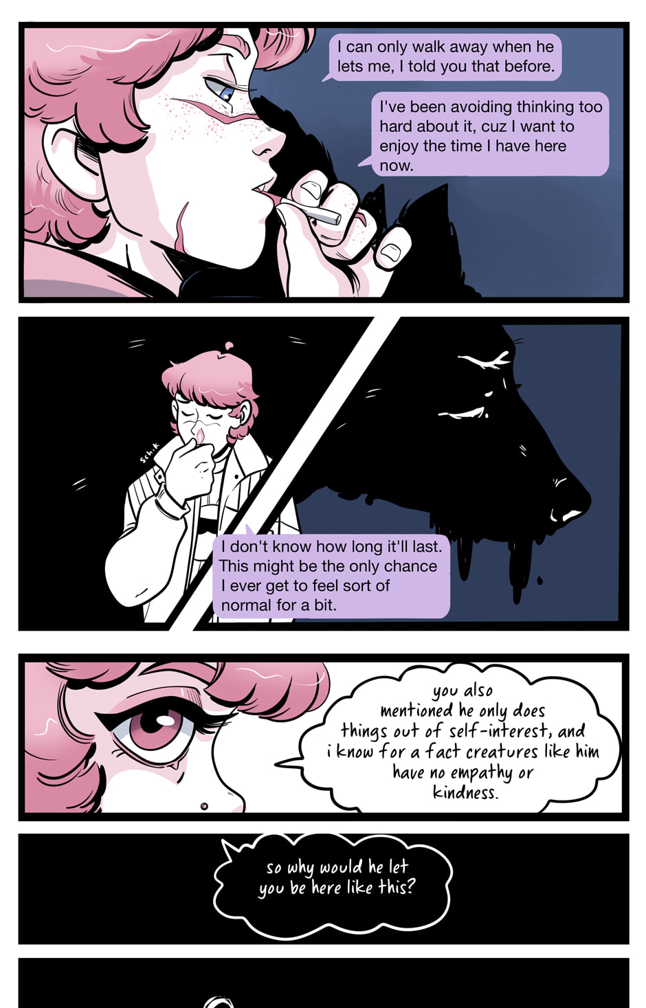 Seemingly Dark Chapter 14 page 4 - 