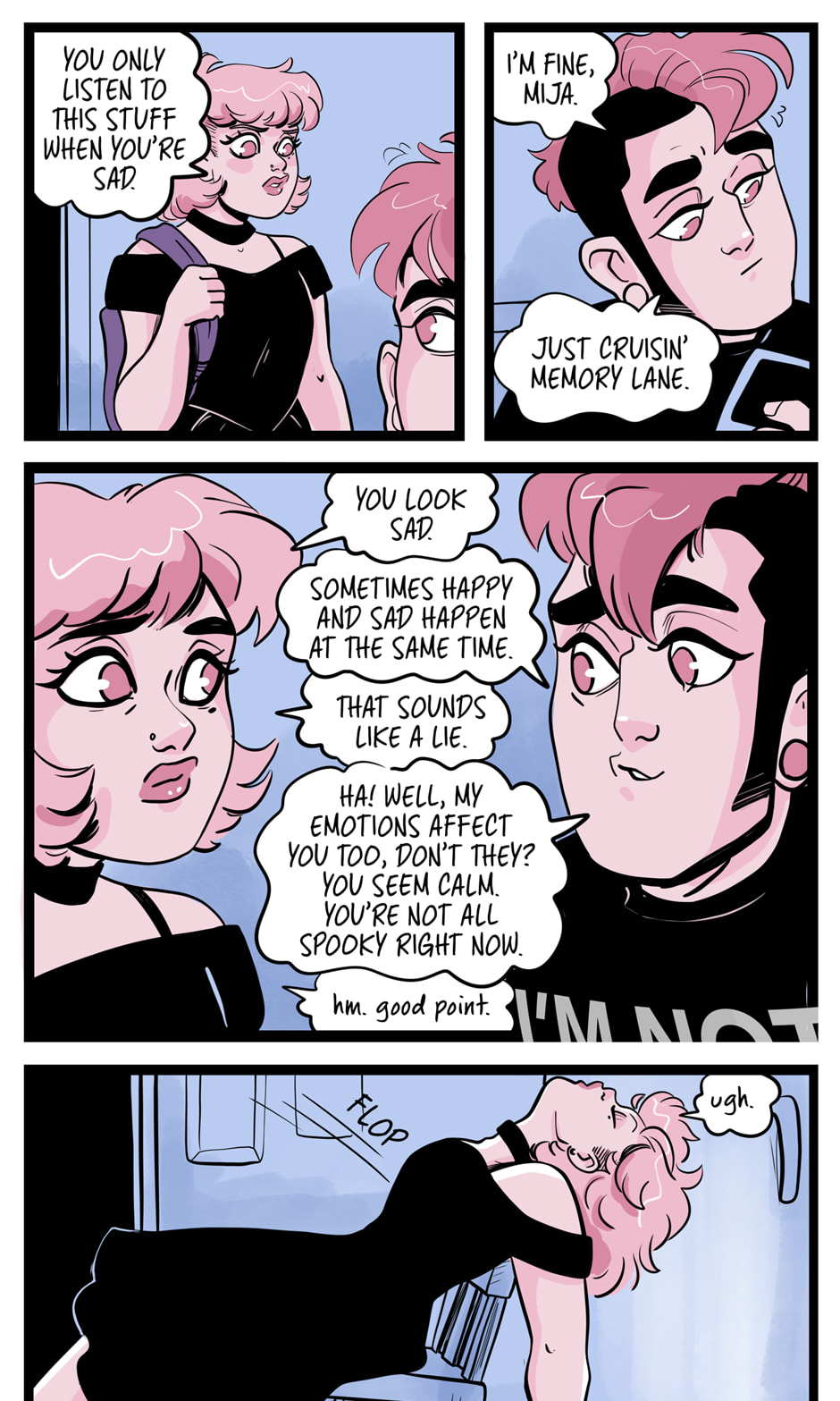 Seemingly Dark Chapter 15.1 page 4 - 