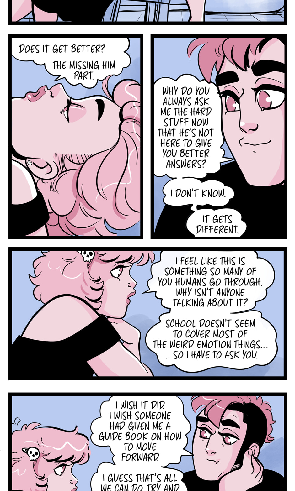 Seemingly Dark Chapter 15.1 page 5 - 