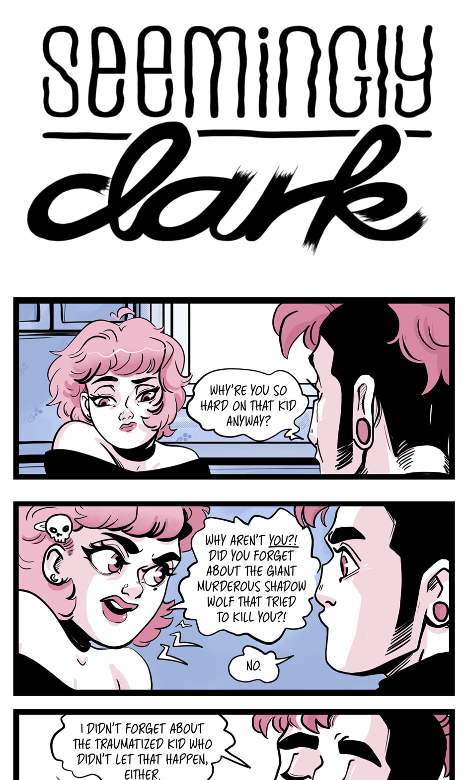 Seemingly Dark Chapter 15.2 page 1 - 