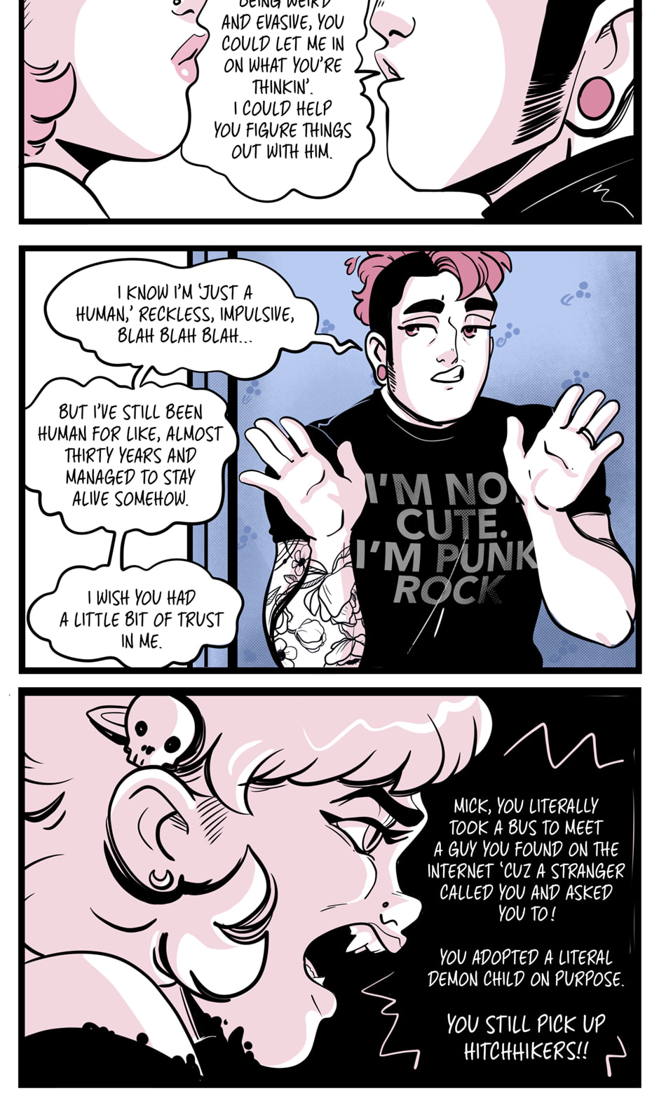 Seemingly Dark Chapter 15.2 page 3 - 