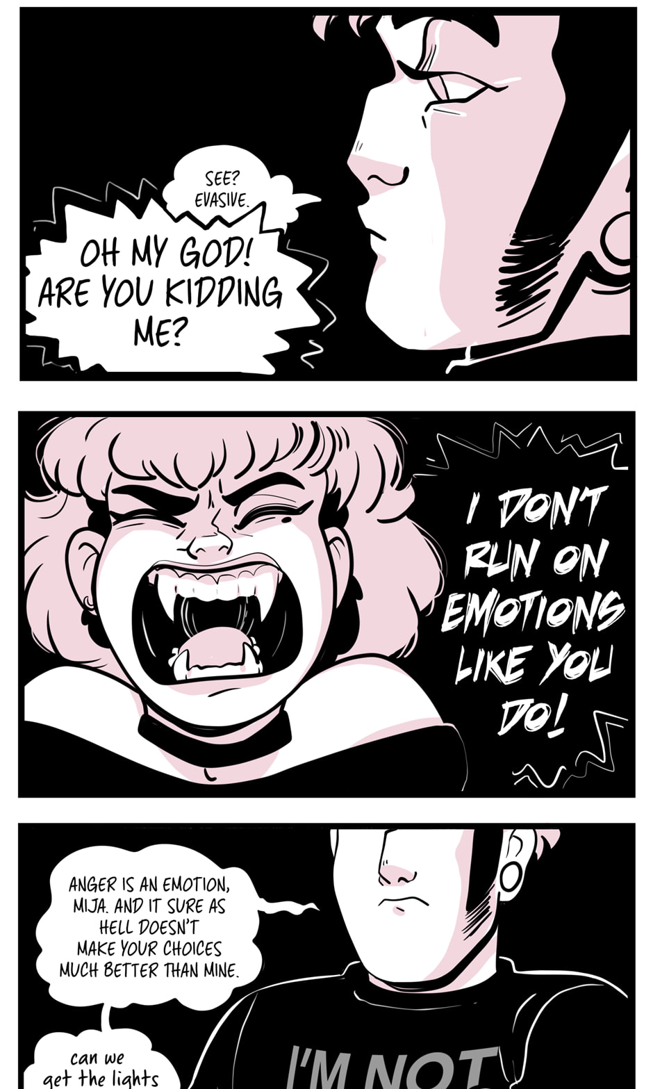 Seemingly Dark Chapter 15.2 page 4 - 