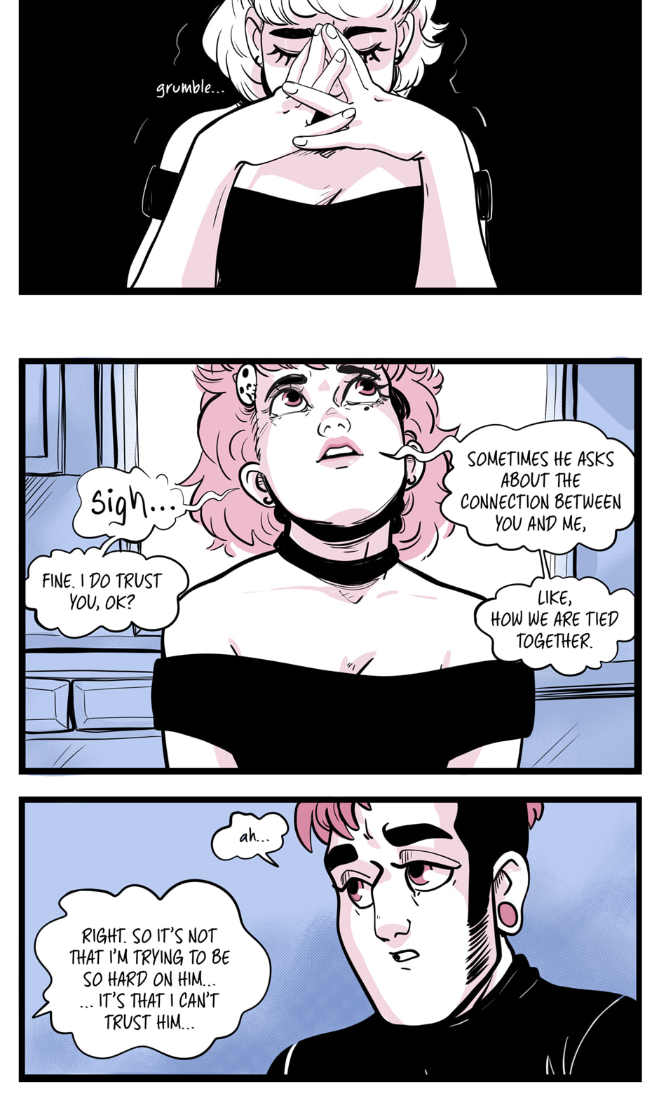 Seemingly Dark Chapter 15.2 page 6 - 