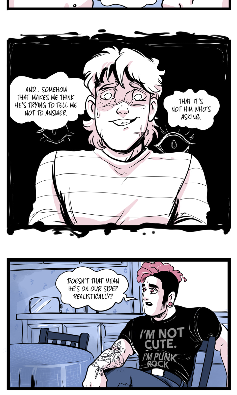 Seemingly Dark Chapter 15.3 page 3 - 