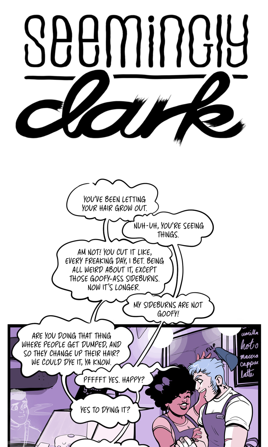 Seemingly Dark Chapter 15.4 page 1 - 