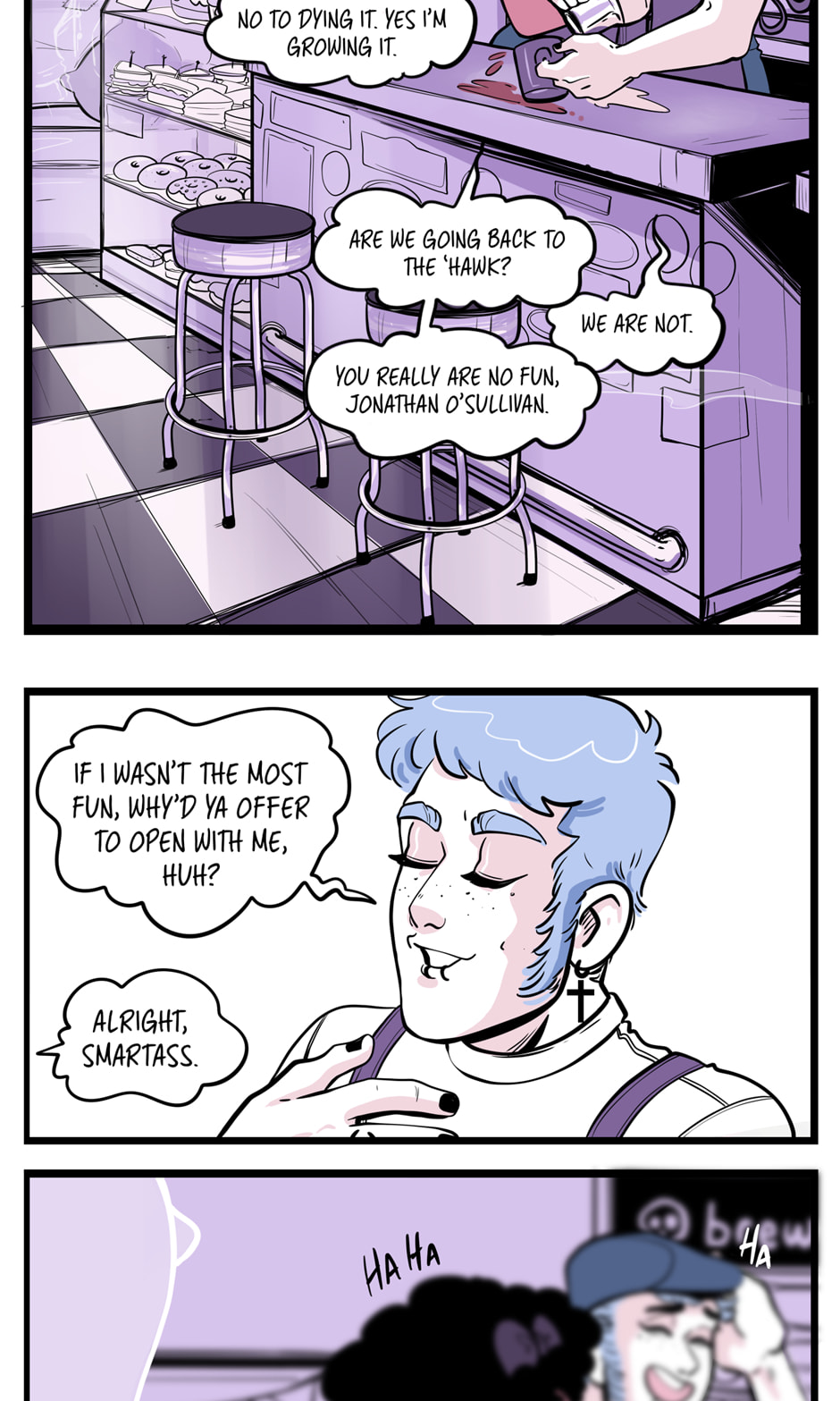 Seemingly Dark Chapter 15.4 page 2 - 