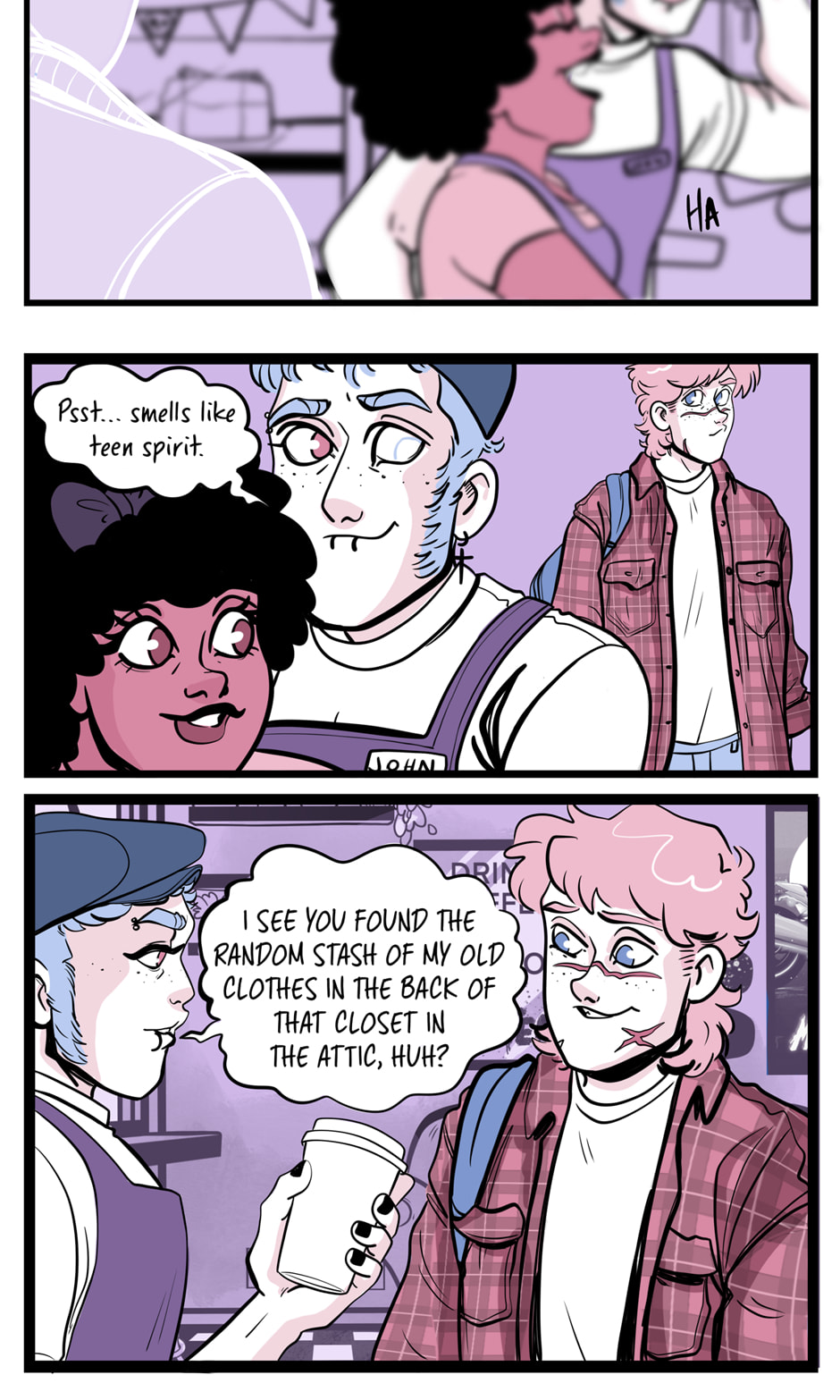 Seemingly Dark Chapter 15.4 page 3 - 