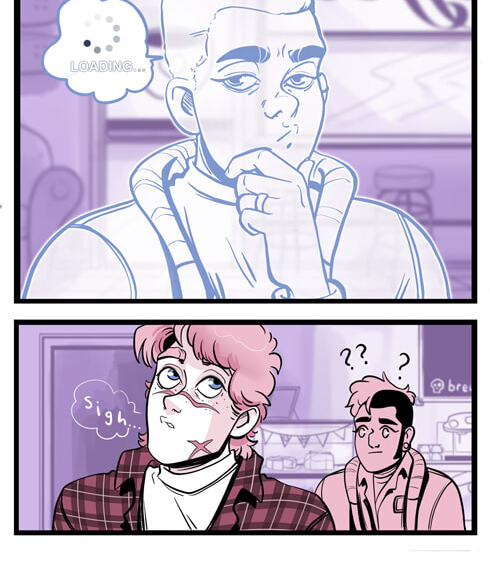 Seemingly Dark Chapter 15.5 page 4 - 