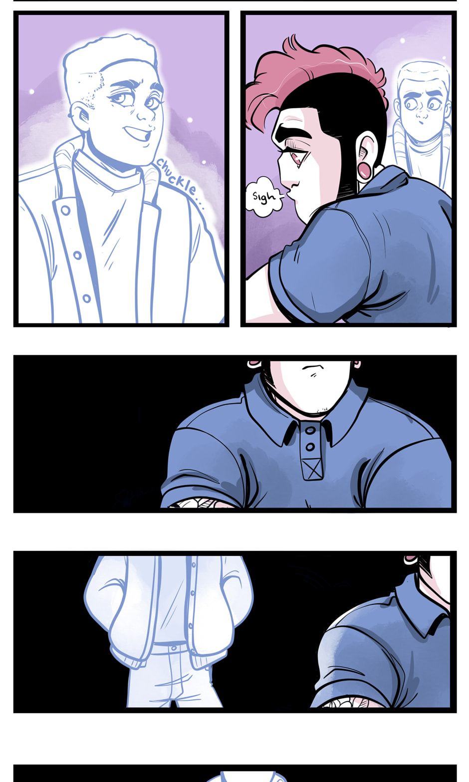 Seemingly Dark Chapter 15.6 page 4 - 