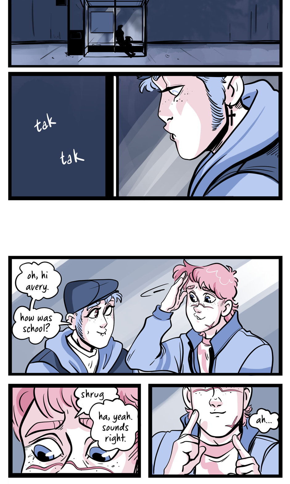 Seemingly Dark Chapter 15.8 page 3 - 