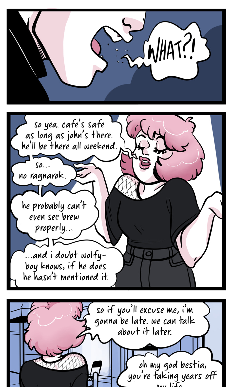 Seemingly Dark Chapter 15.9 page 4 - 