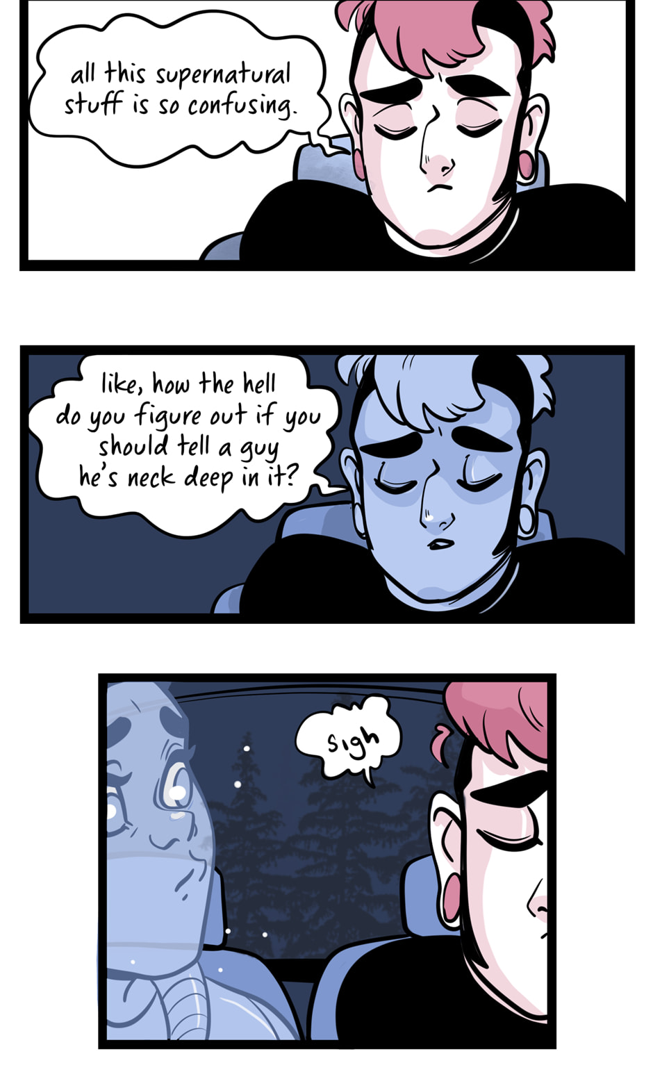 Seemingly Dark Chapter 15.9 page 6 - 