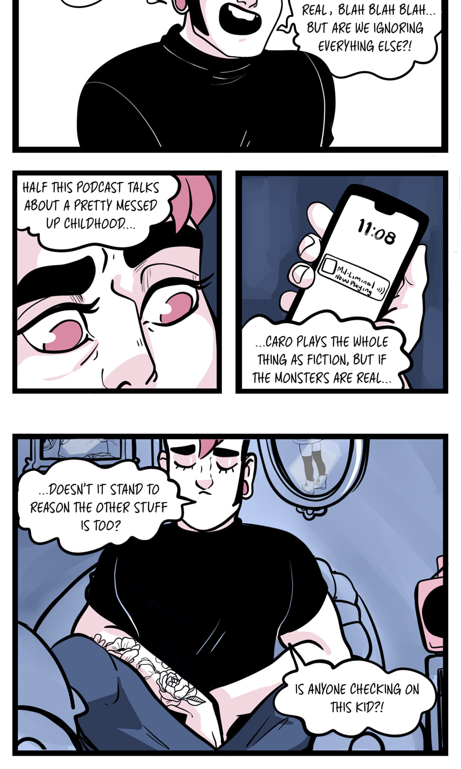 Seemingly Dark Chapter 16.1 page 2 - 