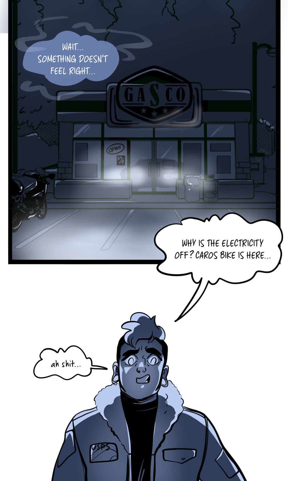 Seemingly Dark Chapter 16.1 page 6 - 