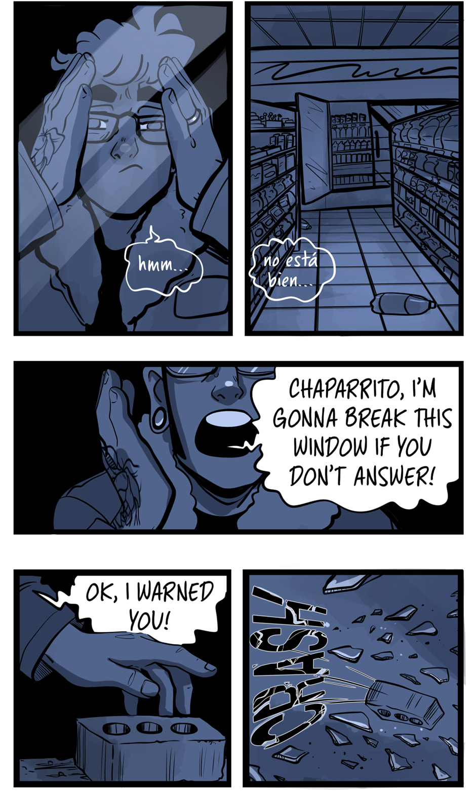 Seemingly Dark Chapter 16.2 page 3 - 
