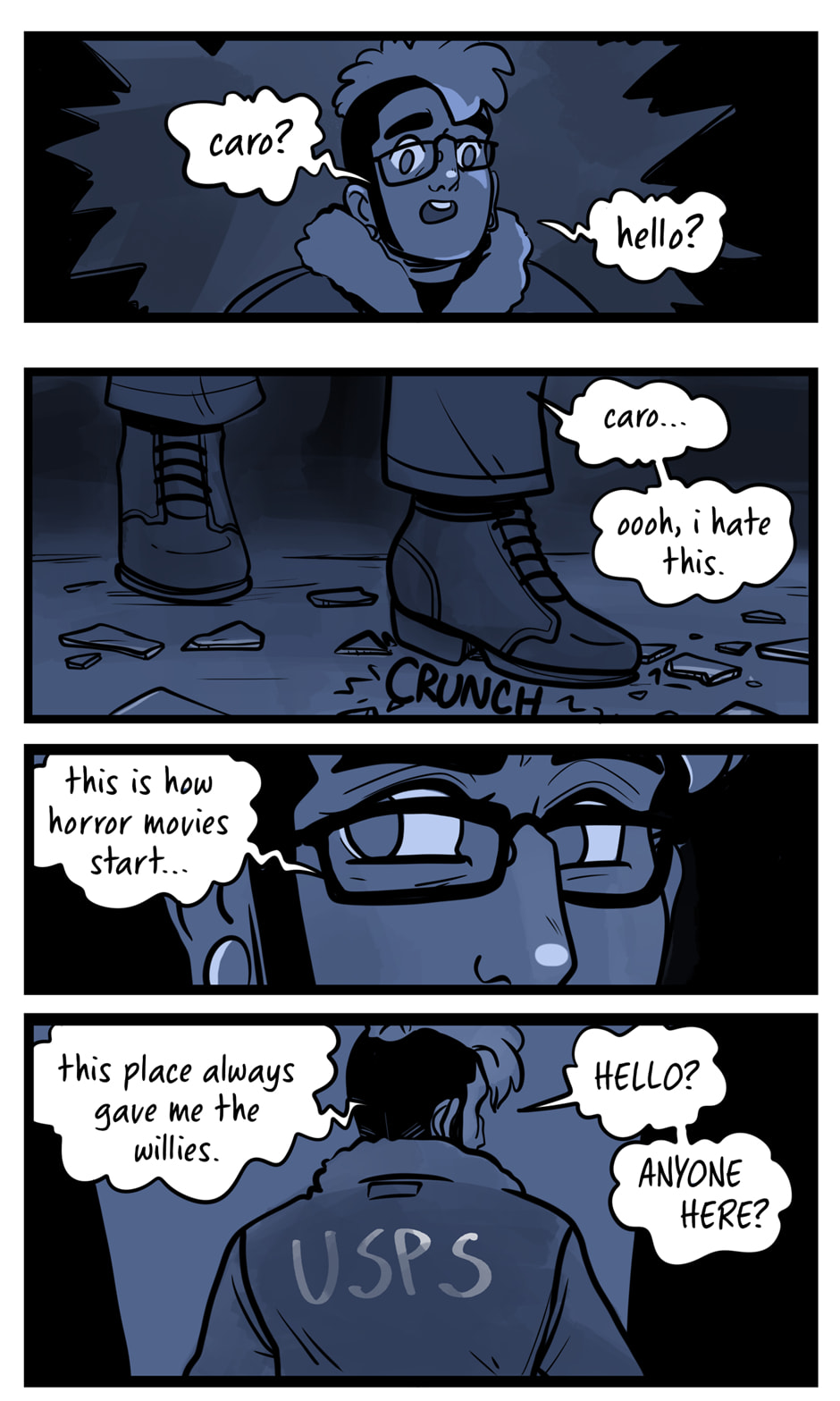 Seemingly Dark Chapter 16.2 page 4 - 