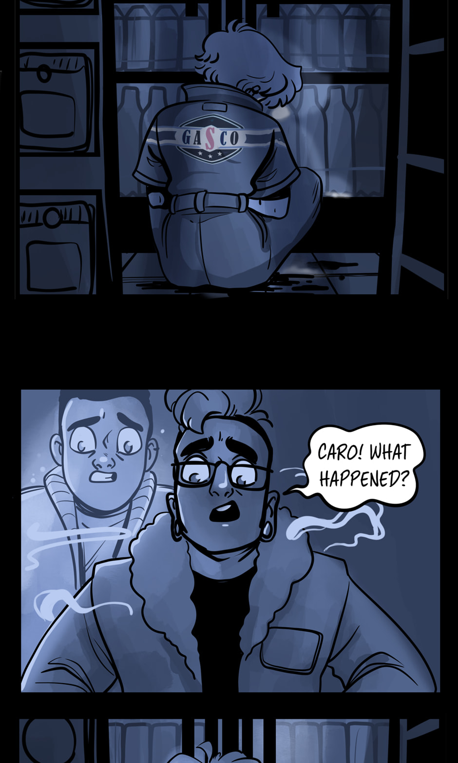 Seemingly Dark Chapter 16.3 page 2 - 
