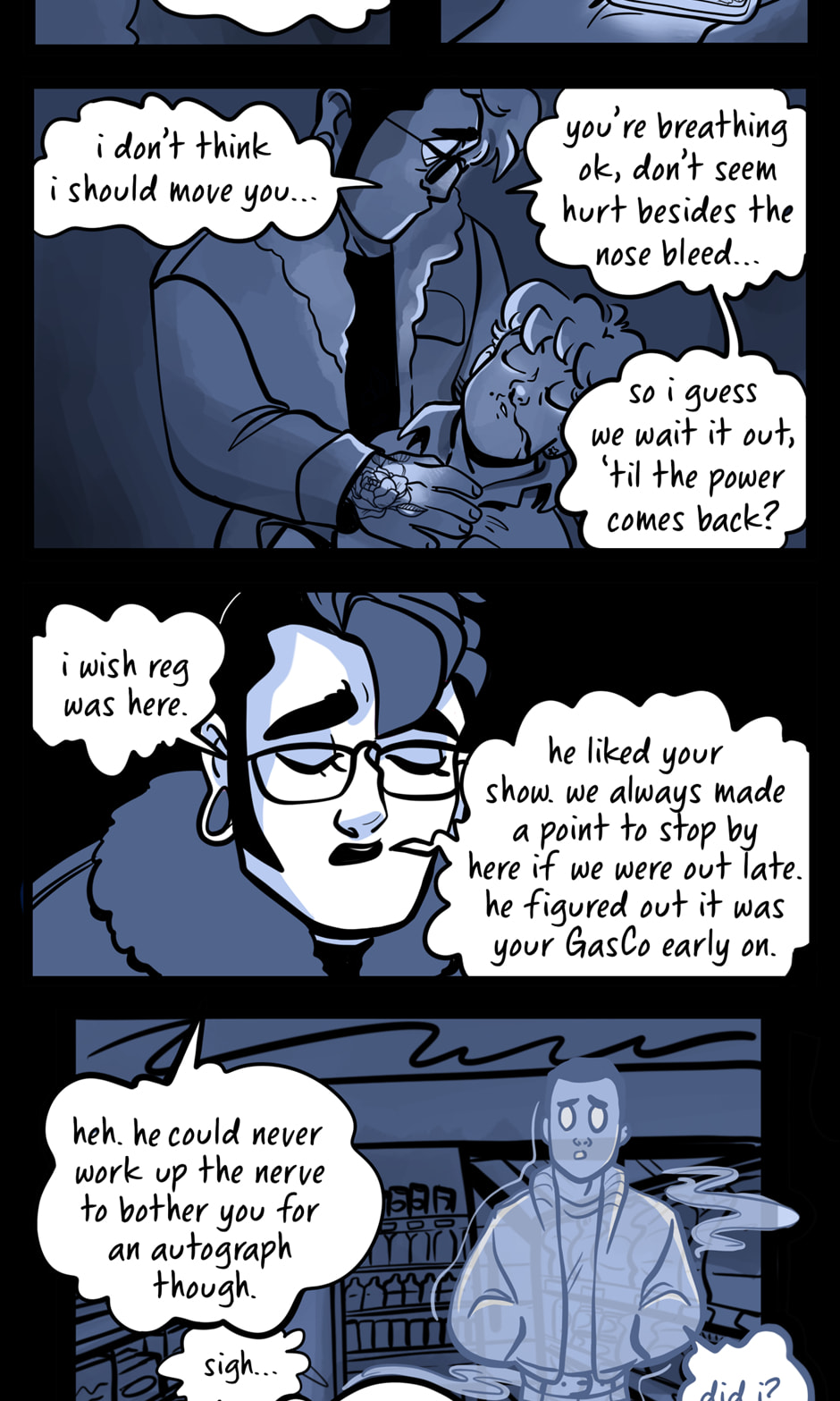 Seemingly Dark Chapter 16.3 page 5 - 