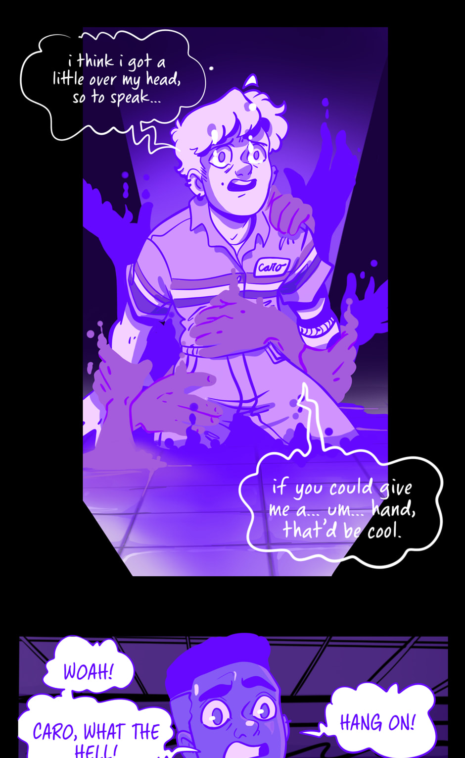 Seemingly Dark Chapter 16.4 page 2 - 