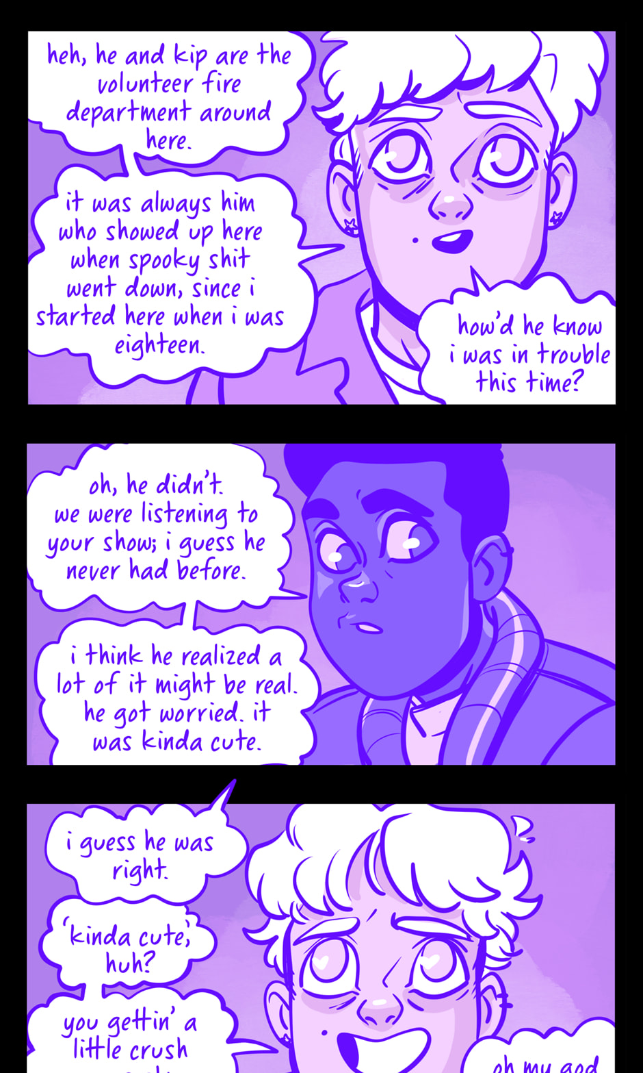 Seemingly Dark Chapter 16.5 page 4 - 