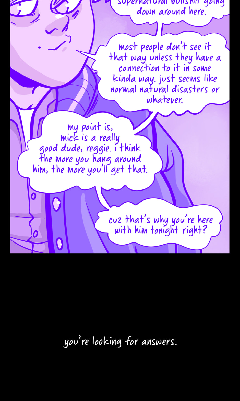 Seemingly Dark Chapter 16.5 page 6 - 