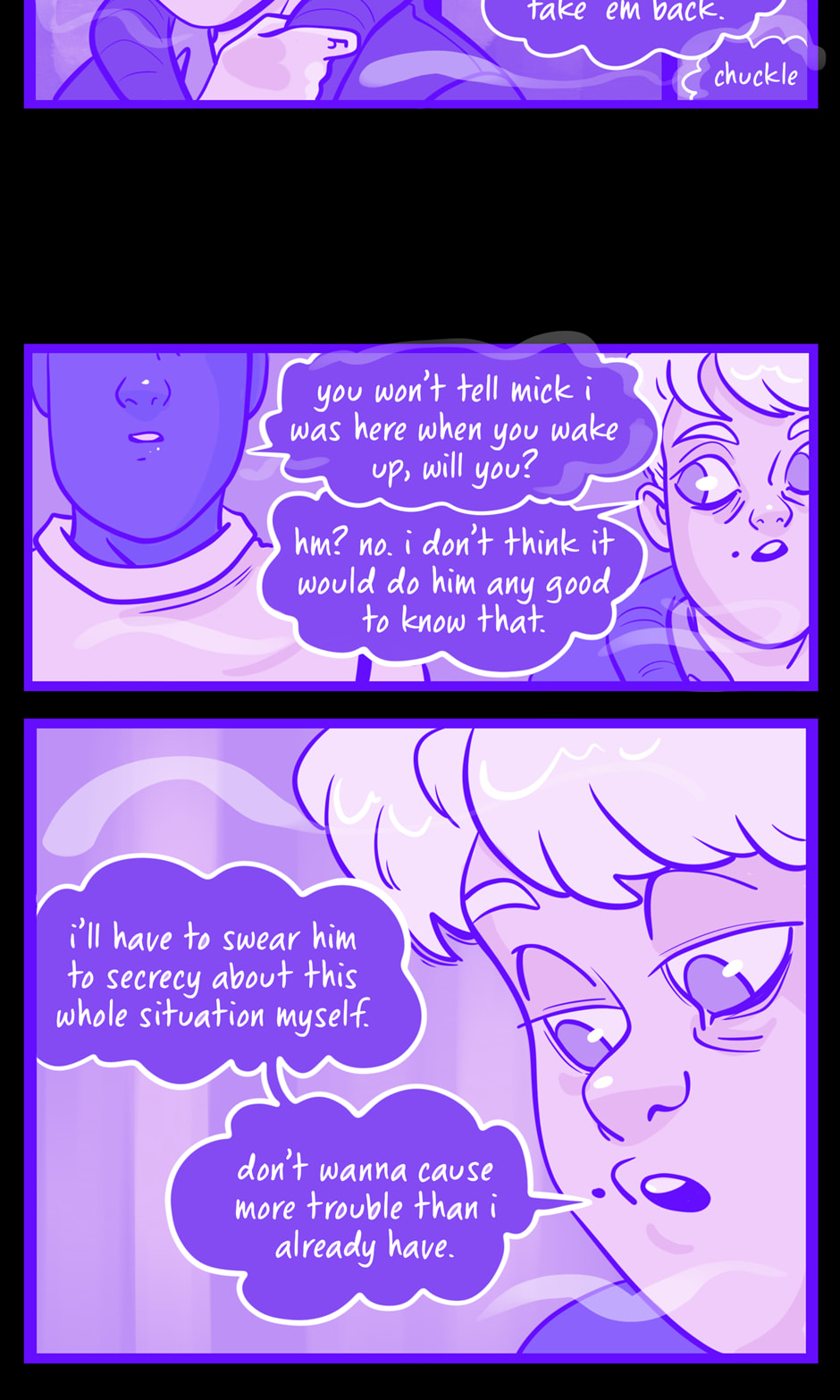 Seemingly Dark Chapter 16.6 page 3 - 