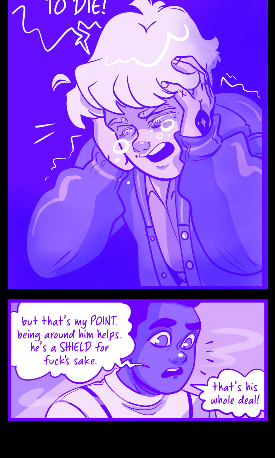 Seemingly Dark Chapter 16.7 page 2 - 