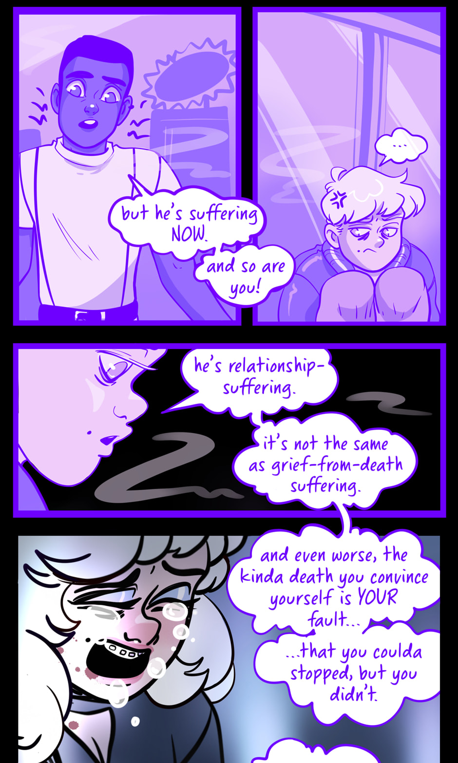 Seemingly Dark Chapter 16.7 page 4 - 