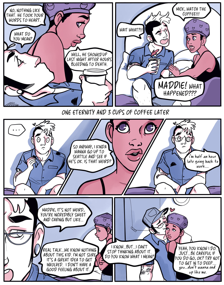Seemingly Dark Chapter 2.5 page 1 - 