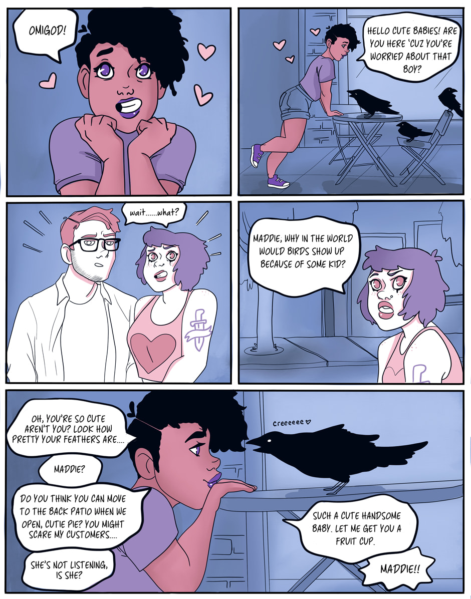 Seemingly Dark Chapter 2 page 1 - 