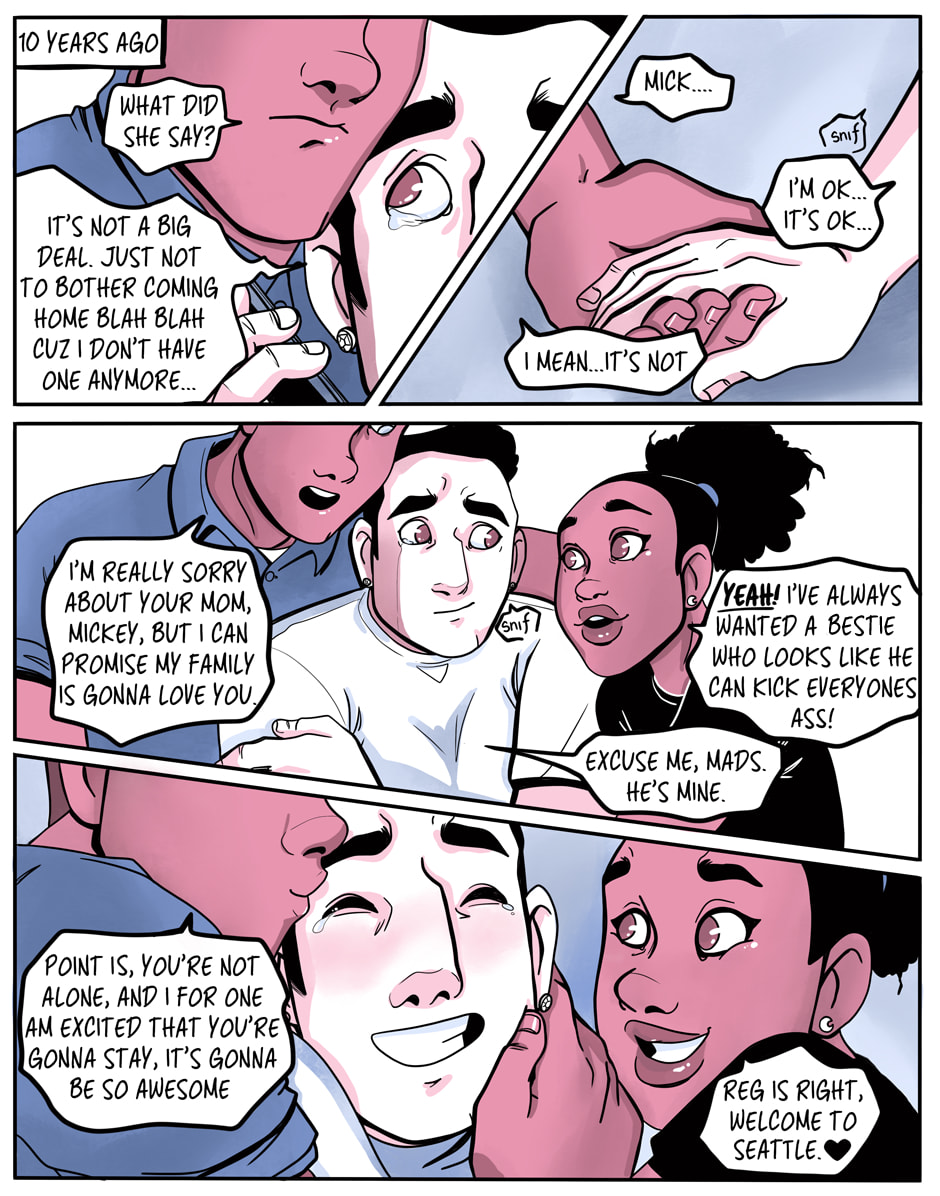 Seemingly Dark Chapter 3.4 page 4 - 