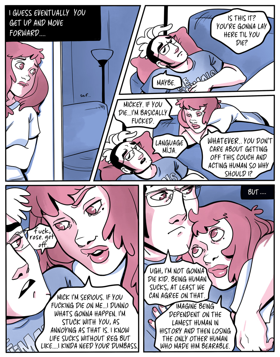 Seemingly Dark Chapter 3.4 page 10 - 