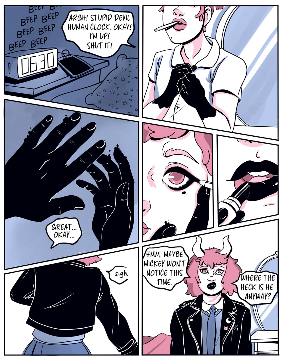 Seemingly Dark Chapter 3.5 page 9 - 