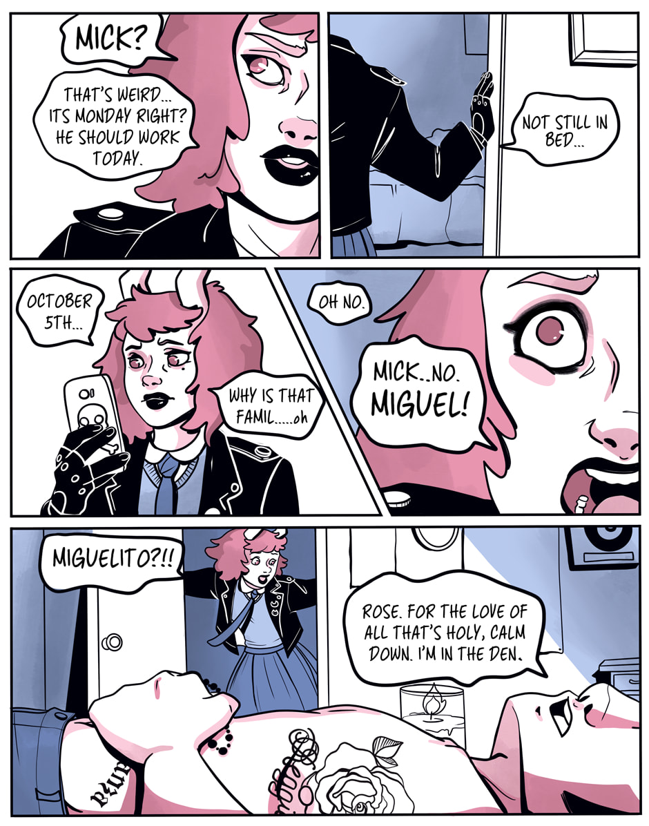 Seemingly Dark Chapter 3.5 page 10 - 