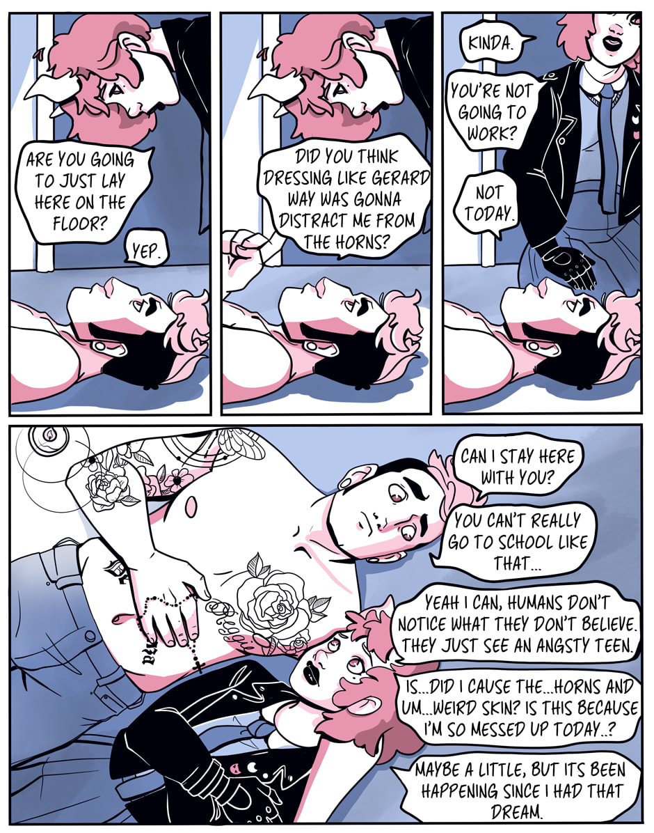 Seemingly Dark Chapter 3.6 page 1 - 