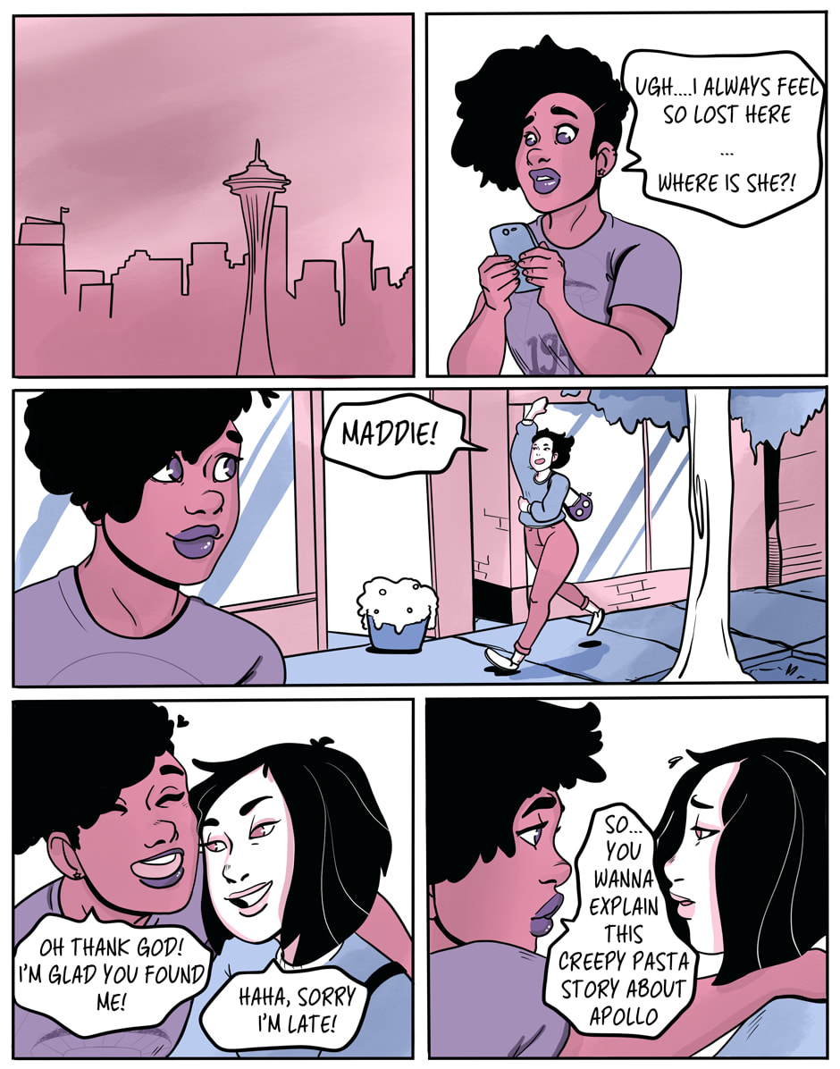 Seemingly Dark Chapter 3.7 page 3 - 
