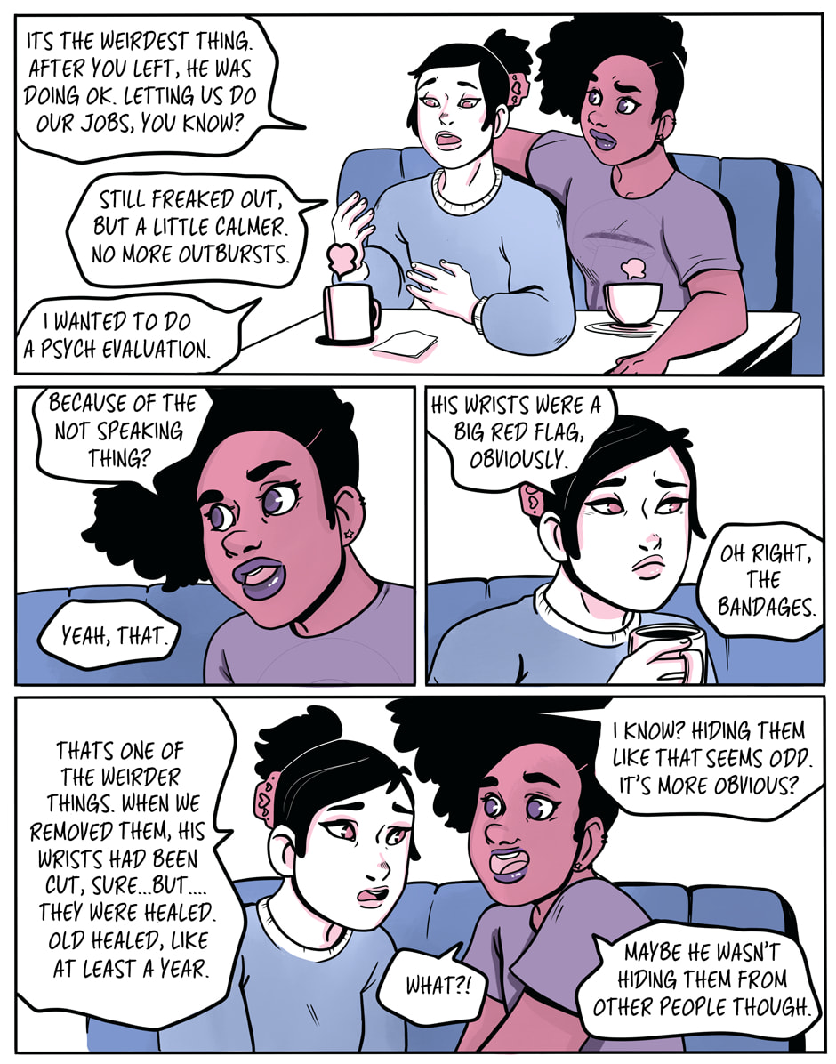 Seemingly Dark Chapter 3.7 page 4 - 