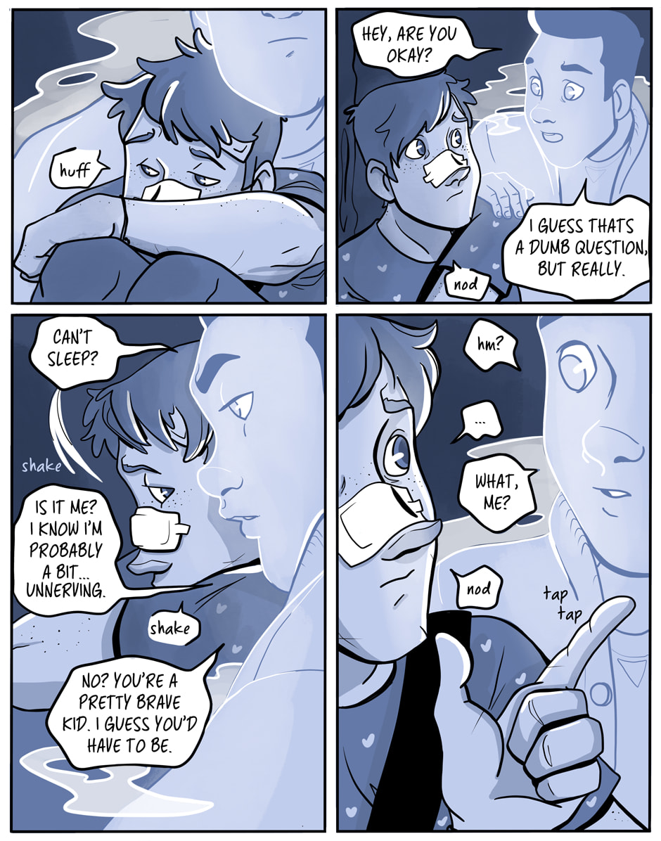 Seemingly Dark Chapter 3.9 page 1 - 