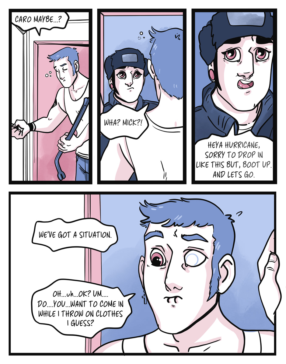 Seemingly Dark Chapter 9.8 page 1 - 