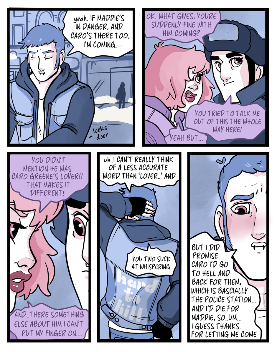 Seemingly Dark Chapter 9.8 page 5 - 