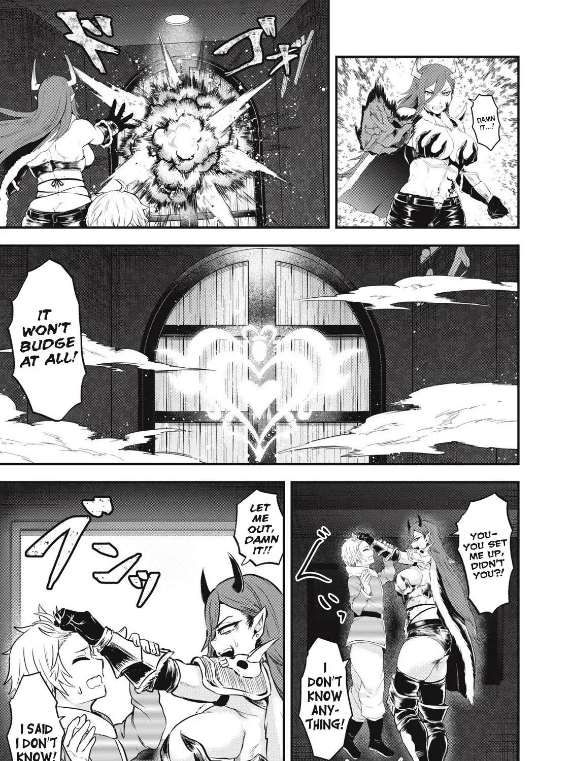 Sei-jun Ecstasy: XXX Shinai to Derarenai Heya de Mazoku o Buttaoshimasu Chapter 1 page 35 - 