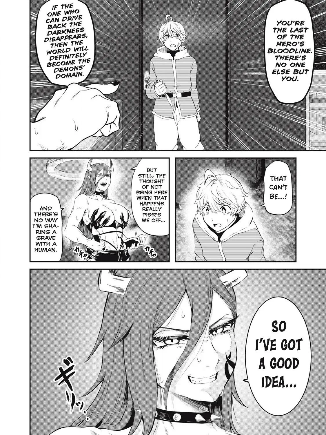 Sei-jun Ecstasy: XXX Shinai to Derarenai Heya de Mazoku o Buttaoshimasu Chapter 1 page 45 - 